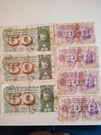 Billets franc suisse 1971 a 1973, Ophalen