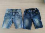 Twee shorts jeans maar 122, Kinderen en Baby's, Jongen, Gebruikt, Ophalen of Verzenden, Broek