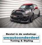 Maxton Design Spoiler Splitter Lip Voor Mini Cooper JCW R56, Auto diversen, Tuning en Styling, Verzenden