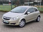 Opel Corsa - 1.2 benz - 2007 - 131d km - AC, Auto's, Opel, Te koop, Stadsauto, Benzine, Elektrische buitenspiegels