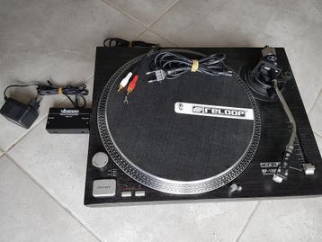 Set Reloop RMP 1000 MK3 Professional Turntable + flightcase beschikbaar voor biedingen