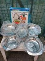 Nieuwe inox set van 5 stuks alles 5€, Ophalen