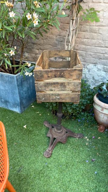 Ancienne caisse à fruits, Enlèvement
