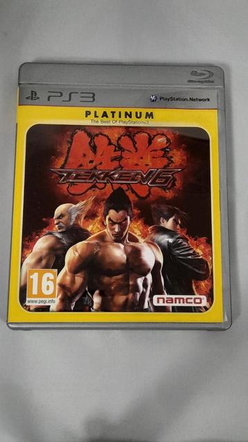 Tekken 6 platinum ps3 disponible aux enchères