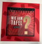 Nederlandstalig Spel ‘Wie aan tafel - stout’, Hobby en Vrije tijd, Gezelschapsspellen | Overige, Ophalen of Verzenden, Zo goed als nieuw