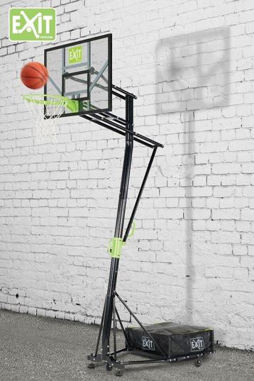 Exit Galaxy basketbalboard op wielen met dunkring 