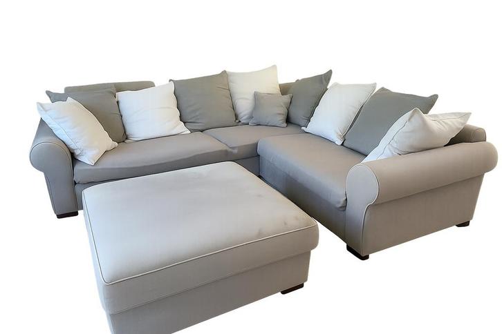 Canapé d’angle, Huis en Inrichting, Zetels | Zetels, Gebruikt, Hoekbank, Vierpersoons of meer, 250 tot 300 cm, 75 tot 100 cm, Stof