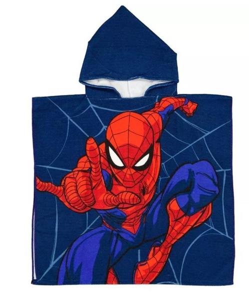 Spiderman Badponcho - Sneldrogend - Marvel, Kinderen en Baby's, Kinderkleding | Kinder-zwemkleding, Nieuw, Badponcho, One size