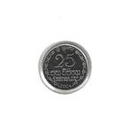 Sri Lanka, 25 Cents 2004., Postzegels en Munten, Munten | Azië, Ophalen of Verzenden, Zuid-Azië, Losse munt
