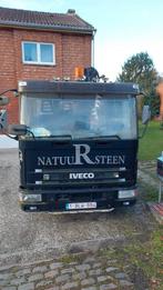 Vrachtwagen Iveco - kraan, Auto's, Vrachtwagens, Te koop, Grijs, Diesel, Iveco