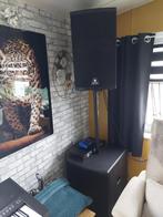 Actieve supwoofers plus Actieve speakers, Audio, Tv en Foto, Luidsprekerboxen, Ophalen of Verzenden, Zo goed als nieuw, Complete surroundset