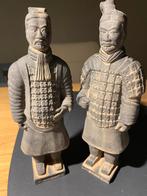 2 Chinese terracotta - krijgers, Ophalen
