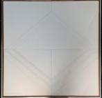 SWIMBERGHE Gilbert "Variatie nr 10" potlood op doek, Antiek en Kunst, Ophalen