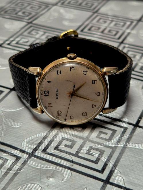 Teriam jaartal 1940s, Handtassen en Accessoires, Horloges | Heren, Ophalen of Verzenden
