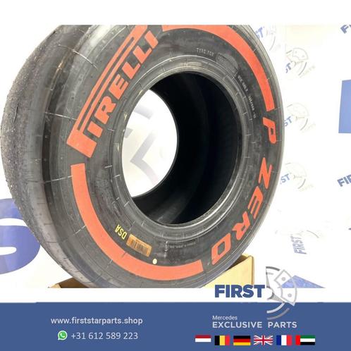 ORIGINELE FORMULE 1 Pirelli P ZERO BAND F1 RACING SLICK ROOD, Collections, Collections Autre, Utilisé, Enlèvement ou Envoi