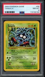 Tangela PSA 8 - 66/102 - Base Set 1999, Hobby en Vrije tijd, Verzamelkaartspellen | Pokémon, Ophalen of Verzenden, Zo goed als nieuw