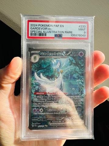 Gardevoir ex paldean fates psa 9  beschikbaar voor biedingen