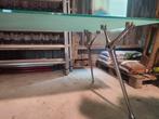 Codutti Genesis glazen buro tafel, Huis en Inrichting, Bureaus, Ophalen of Verzenden, Zo goed als nieuw