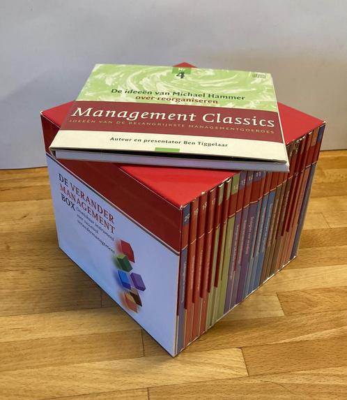 De verander management box - 20 cd’s + 1 gratis, Livres, Économie, Management & Marketing, Utilisé, Management, Enlèvement ou Envoi