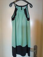 Vera Moda groen-zwarte jurk maat M, Vera Moda, Ophalen of Verzenden, Maat 36 (S), Gedragen