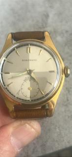 Borgward Bifora 17Jewels 20Microns 1953, Handtassen en Accessoires, Horloges | Antiek, Staal, Met bandje, Polshorloge, 1930 tot 1960