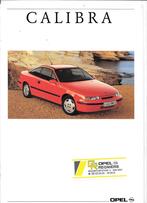 OPEL CALIBRA,  1991, Boeken, Auto's | Folders en Tijdschriften, Ophalen of Verzenden, Zo goed als nieuw, Opel