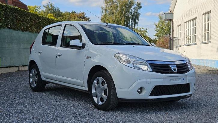 Dacia Sandero 2010-1,2 Benzine, Auto's, Dacia, Bedrijf, Sandero, Benzine, 5 deurs, Ophalen