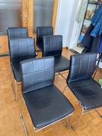 Stoelen chrome, Huis en Inrichting, Stoelen, Ophalen, Gebruikt