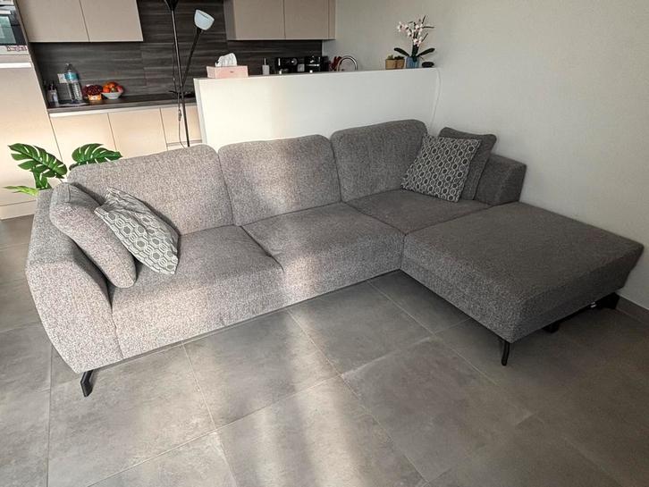 Zetel, Huis en Inrichting, Zetels | Complete zithoeken, Zo goed als nieuw, Stof, Ophalen