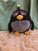 Knuffel van zwarte Bom vogel (Angry Birds), Ophalen, Zo goed als nieuw, Overige typen