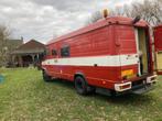 Mercedes 711d brandweer 93000km 1991, Caravans en Kamperen, Mobilhomes, Bus-model, Diesel, Particulier, Tot en met 4