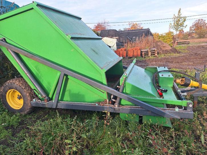Bladveger , borstelmachine , paddockcleaner, Tuin en Terras, Veegmachines, Zo goed als nieuw, Ophalen