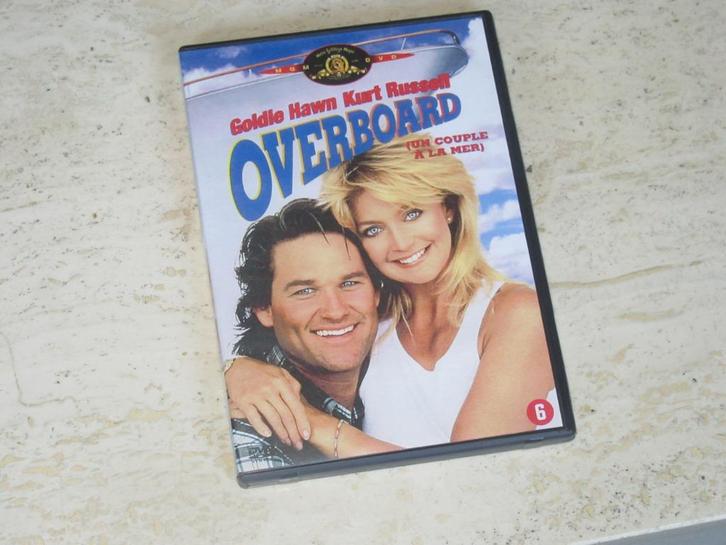 Overboard met Goldie Hawn en Kurt Russell, Cd's en Dvd's, Dvd's | Komedie, Zo goed als nieuw, Actiekomedie, Vanaf 6 jaar, Ophalen of Verzenden