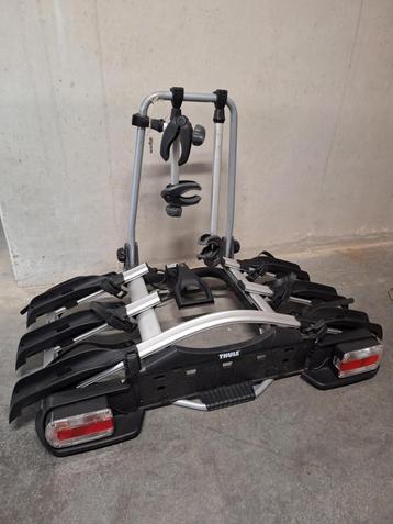 Porte velo thule e-flexy 923 pour 3 velos ou 2 électriques, Support d'attelage, 3 vélos ou plus, Comme neuf, Enlèvement