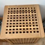 Houten wasmand/opbergmand, Huis en Inrichting, Woonaccessoires | Kisten, Ophalen of Verzenden, Gebruikt