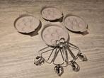 Set pour escargots (assiettes et pinces) - 4 pers., Comme neuf, Enlèvement, Autres types, Autres matériaux