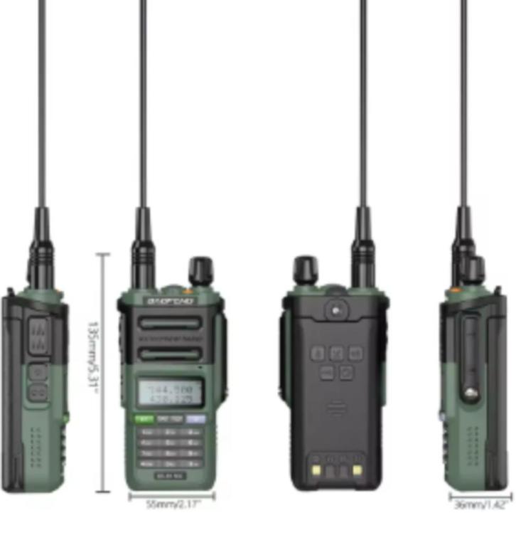 Baofeng UV 9R PRO V1 Portofoon met accessoires, Telecommunicatie, Portofoons en Walkie-talkies, Nieuw, Portofoon of Walkie-talkie