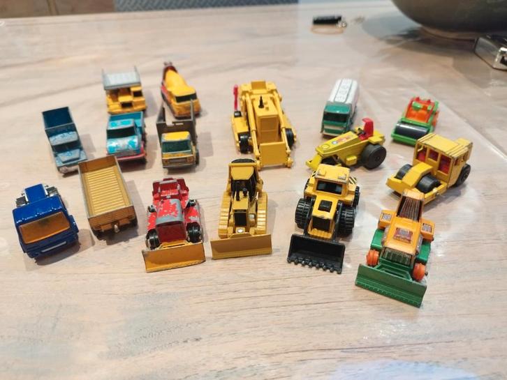 véhicules de chantier miniature divers modèles, Hobby en Vrije tijd, Modelauto's | Overige schalen, Gebruikt, Overige typen, Ophalen of Verzenden