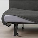 LYCKSELE HÅVET 2-seat sofa-bed, grey, Huis en Inrichting, Minder dan 150 cm, Metaal, Rechte bank, Grey