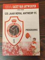 Royal Antwerp fc RAFC programmaboekje, Ophalen of Verzenden, Zo goed als nieuw