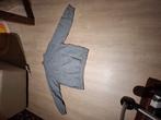 Van Heusen herenvest XL – grijs met blauwe strepen, Verzenden, Zo goed als nieuw, Grijs, Maat 56/58 (XL)