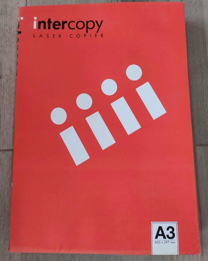 Feuilles papier A3, Divers, Fournitures scolaires, Comme neuf, Enlèvement