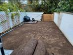 Jardinière paysagiste, Tuin en Terras, Gras en Kunstgras
