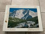 Clementoni puzzel - Mont Blanc, Enlèvement ou Envoi, 500 à 1500 pièces, Utilisé, Puzzle