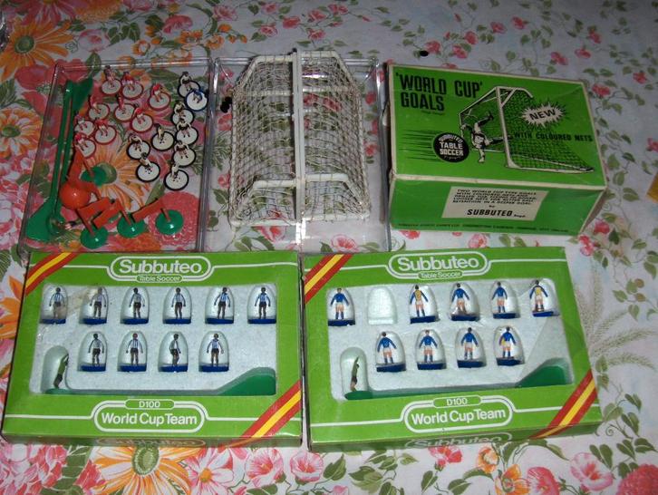 Jeu subbuteo D100 de1982, Collections, Articles de Sport & Football, Utilisé, Jeu, Enlèvement ou Envoi