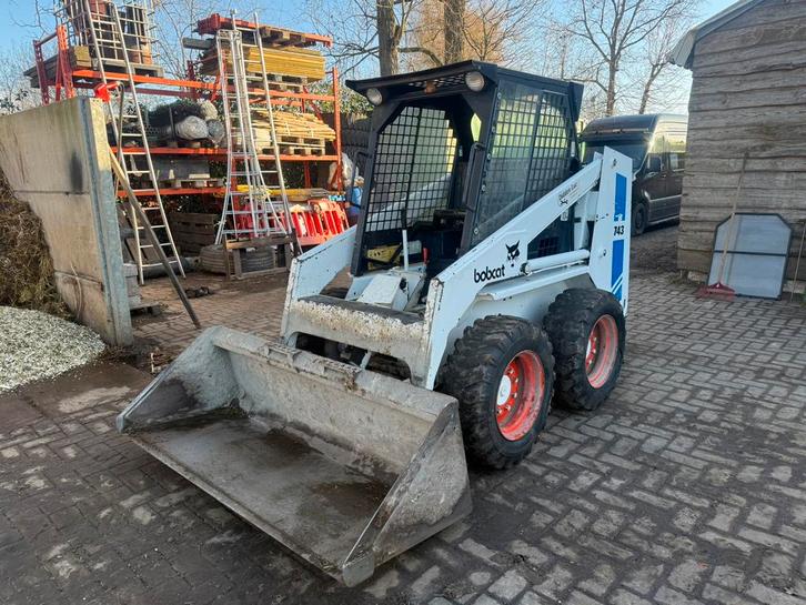 Bobcat 743, Zakelijke goederen, Machines en Bouw | Kranen en Graafmachines, Ophalen