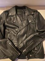 Lederen biker jacket in topstaat, Comme neuf, Noir, Taille 38/40 (M), Cortefiel