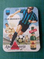 Apollinaris sous-bock Club Brugge K.V. - 1994, Autres marques, Sous-bock, Utilisé, Enlèvement ou Envoi