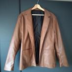 Veste cuir xl neuve ,brune claire, Kleding | Heren, Jassen | Zomer, Ophalen