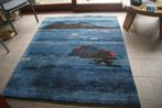 tapijt, Huis en Inrichting, 200 cm of meer, Blauw, 100 tot 150 cm, Rechthoekig